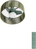Create WIND LAMP WOVEN Plafondventilator met licht - Sage - Ø55cm