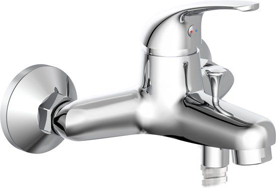 SCHÜTTE Athos Badkraan - Mengkraan - 15 cm - Chroom