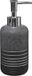 5five Zeeppompje/dispenser - kunststeen - zilver - 300 ml