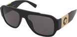 Versace VE4436U GB1/81 Zonnebril Dames Zwart/Grijs