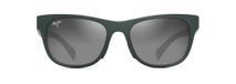 Maui Jim Kapeau Uniseks zonnebril, Mat groen metaal