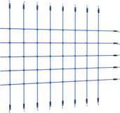 vidaXL Klimnet 200x150 cm blauw