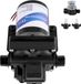 Merkloos 12V zelfaanzuigende waterpomp, 3 GPM RV-sproeipomp met 45 PSI druksensor