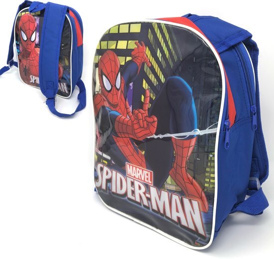 Marvel SPIDER-MAN Omkeerbare Rugzak Rugtas School Tas 2-5 jaar Spiderman