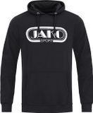 Jako Retro Sweater Met Kap Heren - Zwart - Maat S