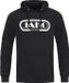 Jako Retro Sweater Met Kap Heren - Zwart - Maat S