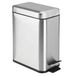 mDESIGN 00300MDBST vuilnisbak 5 l Staal Geborsteld staal