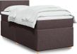 Maison Exclusive - Sommier à lattes de lit avec matelas Brun foncé 100x200 cm
