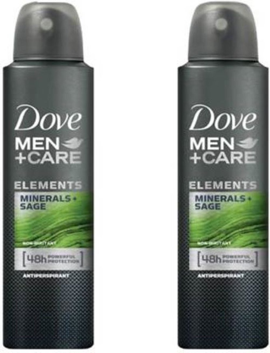 Dove Men+Care Dove Deo Spray Mineral Sage - 2 x 150 ml