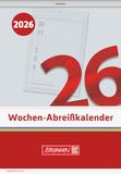 BRUNNEN Scheurkalender 2026, nr. 25, 105 x 146 mm