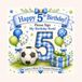 My Fifth Birthday Book of Wishes: A Birthday Party Guest Book for Keepsakes and Memories- Boy Version