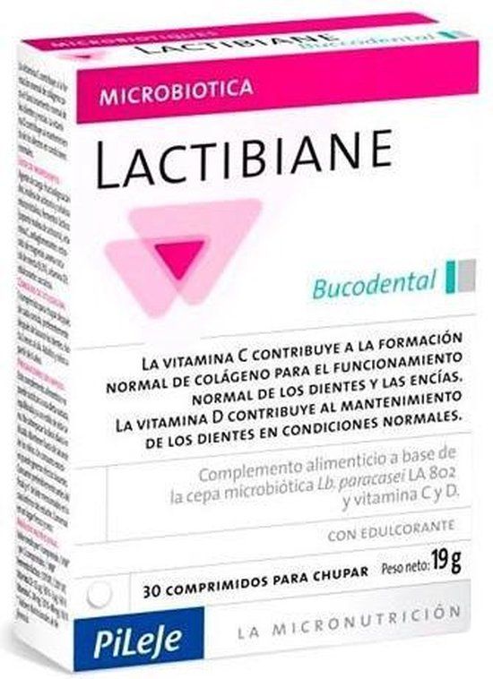 Pileje Lactibiane Orodental 30 zuigtabletten