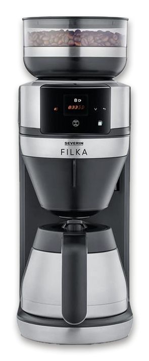 Severin KA 4853 Koffiezetapparaat - Volledig Automatisch - Filterkoffie - Zwart/Zilver