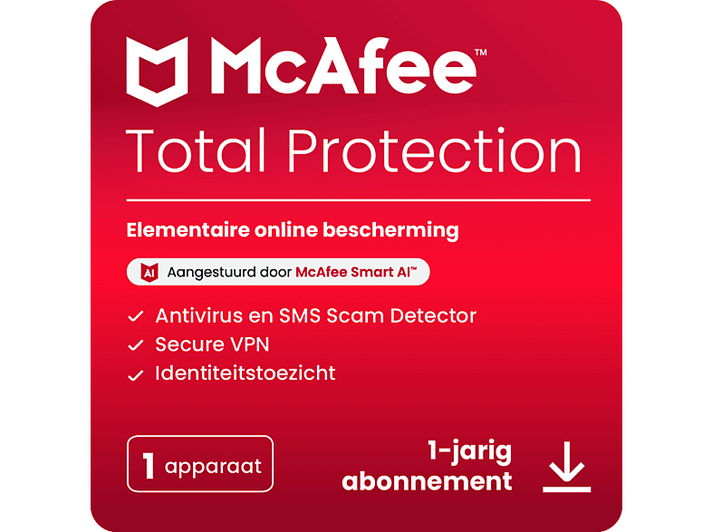 Total Protection - 1 Device - 1 Year Subscription (Digital Download)