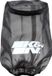 K&N RU-3130DK Drycharger Filterhoes voor RU-3130, 121-89 x 178mm - Zwart