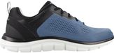 Skechers Track Broader Baskets Homme Bleu