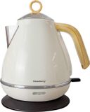 Klausberg 7708 Rétro Bouilloire 1,7L Inox Blanc cassé