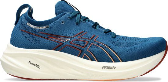 Asics Gel-Nimbus 26 Hardloopschoenen - Heren - Blauw - Maat 45