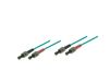 Alcasa 10m ST/ST InfiniBand Glasvezelkabel Blauw