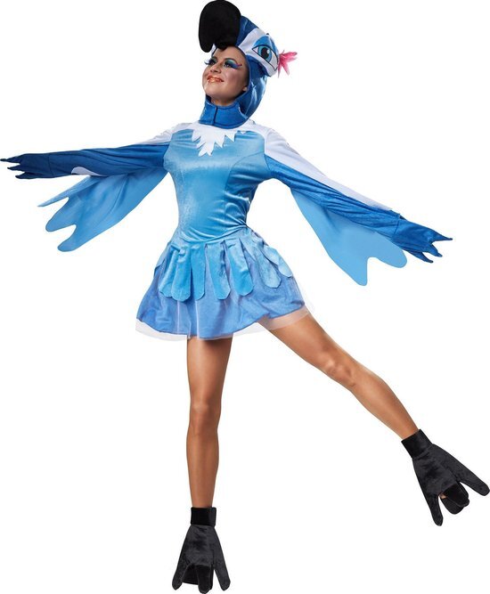 Tectake dressforfun - Geestige paradijsvogel XL - verkleedkleding kostuum halloween verkleden feestkleding carnavalskleding carnaval feestkledij partykleding - 302499