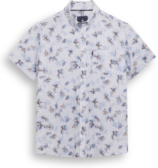State of Art Overhemd Met Botanische Print 26416910 5111 Mannen Maat - 4XL