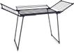 Meisterhome Sèche-linge extra grand noir pliable 25m de longueur de séchage acier au carbone