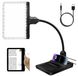 Loupe LED, grossissement 4x, avec 36 LED et connexion USB