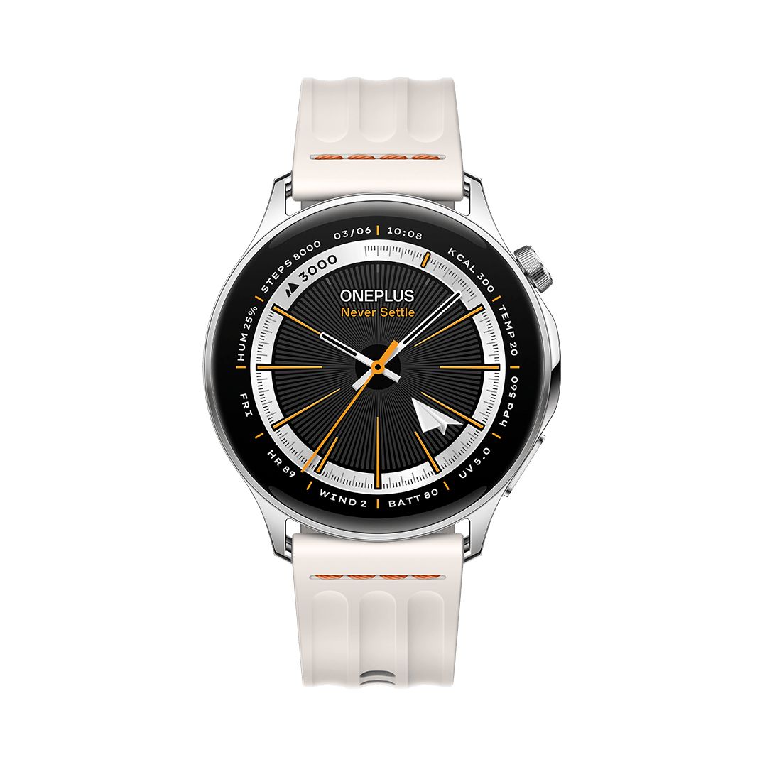 OnePlus Watch Lite OPWWE262 Silver Steel