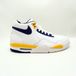 Nike Flight Legacy "L.A Lakers" High-Top-Sneaker Herren Weiß/Gelb/Lila