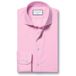 Pink Charles Tyrwhitt Pink non-iron twill cutaway slim fit shirt