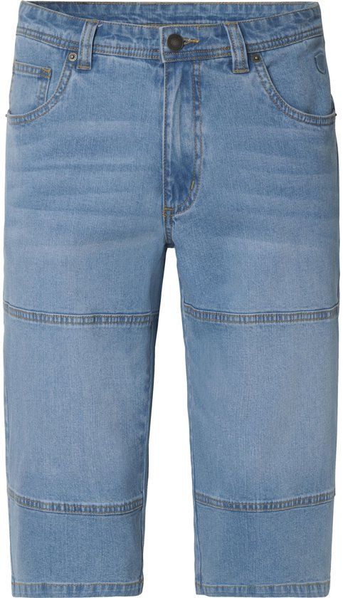 Jan Vanderstorm heren Lage Taille Bermuda - 72 - lichtblauw - Plus Size