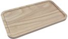 Hobbygroep plateau bois de caoutchouc petit - plateau de service cuisine 26x14 cm.