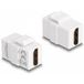 Delock 87876 HDMI-inbouwmodule Keystone Kabel 1 stuk(s)