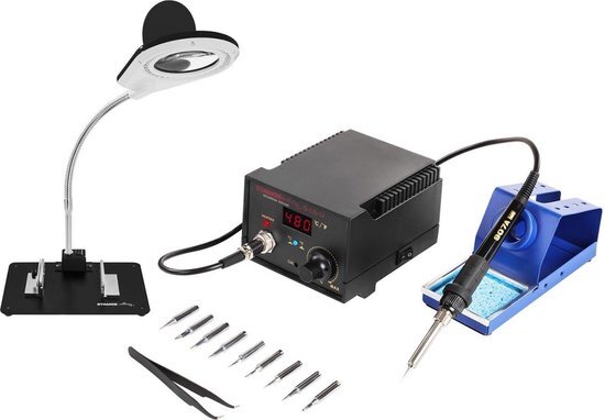 Stamos Soldering Digitaal soldeerstation - 65 W - LED