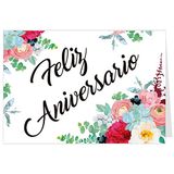 Kaart + envelop Vrolijk jubileum, 13 x 19