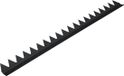 GB anti klimstrip 150 graden gezet 1000 mm 65x30x3 mm staal voor buiten