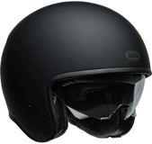 Bell Tx 501 Mat Zwart Open Face Helm - Helm