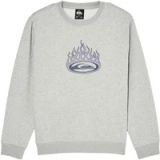 Quiksilver Graphic Crew Yo Sweatshirt Gris 14 Ans Garçon
