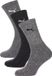 PUMA Regular Sport 3P Chaussettes - Taille 47-49 - Gris foncé/Gris