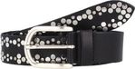 Vanzetti Leren Riem Belt 35MM W100 Black Zwart