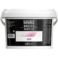 Liquitex Basics - Gesso - acrylverf - voor acrylverf - mat wit - 1.89 l