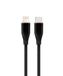 Gembird CC-USB2S-CM8PM-1.5M-BK USB-C naar Lightning kabel 1,5 m Zwart