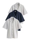 Next Overhemd navy / lichtgrijs / wit