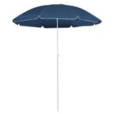 VidaXL Terrasparasol Blauw