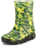 Ladeheid Bottes de pluie enfant - Garçon Fille Semelle antidérapante - PVC - LA-ZT-Szuwarek2021BW - Monster-43 - 21/22