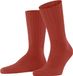 FALKE Heren Sokken Effen Wol Polyamide 39-42 Brick