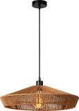 Lucide YUNKAI Hanglamp - Ø 50 cm - Naturel - E27 - Dimbaar