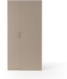 Wasophoogte® Opbergkast - Zijkast voor wasmachine kast - Module M2 - 700(D)*1150(B)*2350(H) mm - Taupe