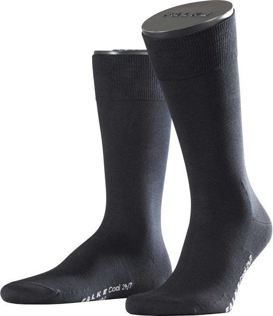 Falke Cool 24/7 Herensok 13230 - 49/50 - Zwart