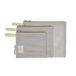 LÄSSIG Luiertas accessoireset 3-delige organizer mesh tassen voor reizen mesh tassen set beige, Beige